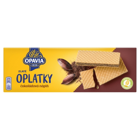 Opavia Zlaté Oplatky čokoládová náplň 146g