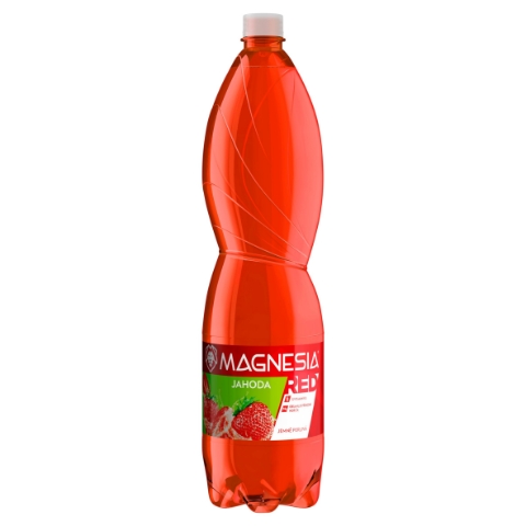 Magnesia Red Jahoda jemně perlivá 1,5l