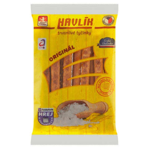Havlík Originál trvanlivé tyčinky se sýrem a solí 90g