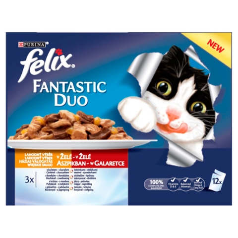 FELIX Fantastic Duo - lahodný výběr multi-balení 12 x 100g