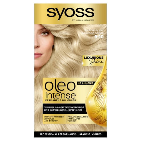 Syoss Oleo Intense Barva na vlasy Zářivě plavý 9-10
