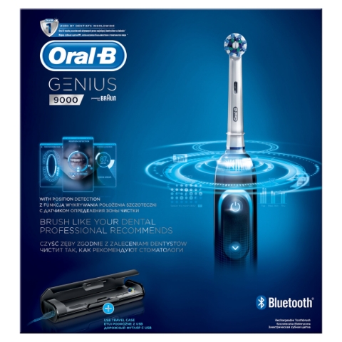 Oral-B Genius 9000 Černý Elektrický Zubní Kartáček