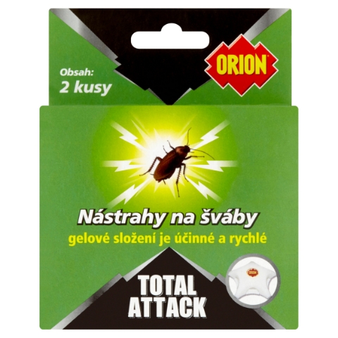 Orion Total Attack Nástrahy na šváby 2 ks