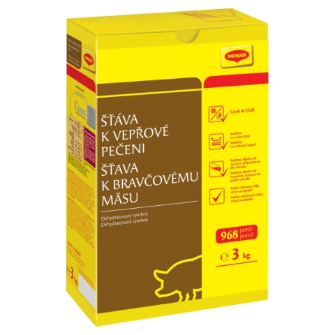 MAGGI Šťáva k vepřové pečeni 3kg