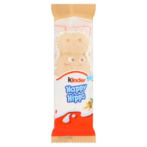 Kinder Happy Hippo Oplatka s mléčnou a lískooříškovou náplní 20,7g