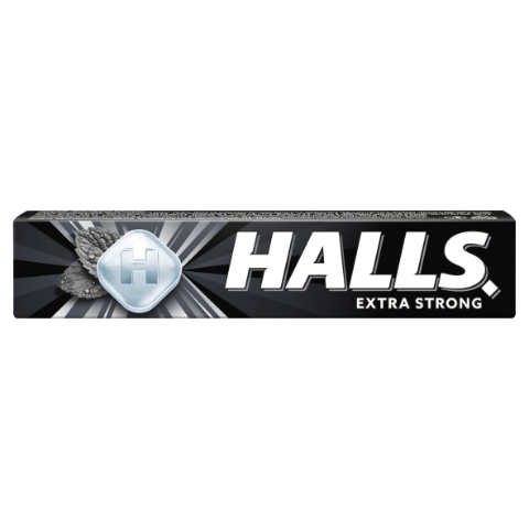 Halls EXTRA STRONG bonbóny mentol a eukalyptus 33,5g