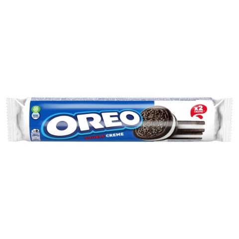 Oreo Double Creme kakaové sušenky s náplní s vanilkovou příchutí 157g