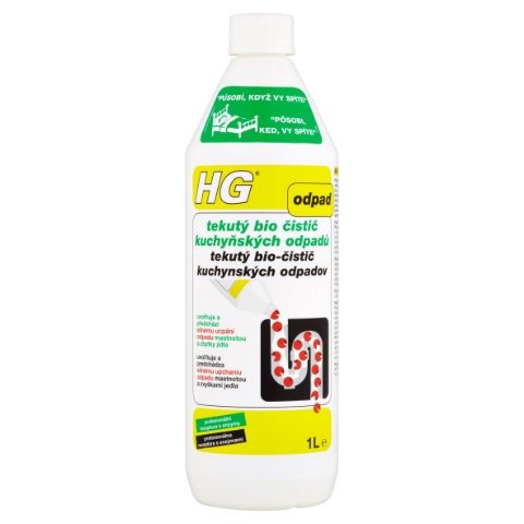 HG Tekutý bio čistič kuchyňských odpadů 1l