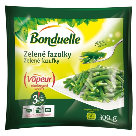 Bonduelle Vapeur Zelené fazolky krájené 300g