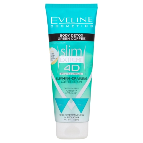 Eveline Cosmetics Slim Extreme 4D Zeštíhlující kávové sérum 250ml