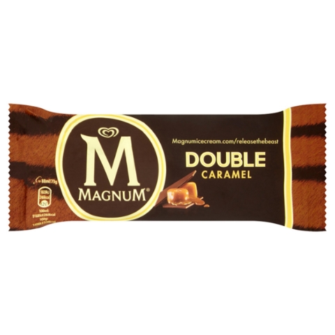 Magnum Double Caramel zmrzlina 88ml