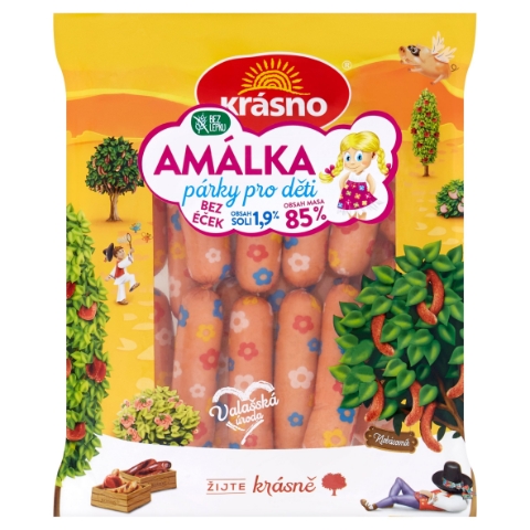 Krásno Amálka párky pro děti