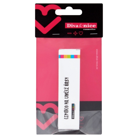 Diva & Nice Lepidlo na umělé řasy clear-white waterproof 7g