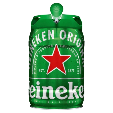 Heineken pivo světlý ležák pasterizovaný 5l
