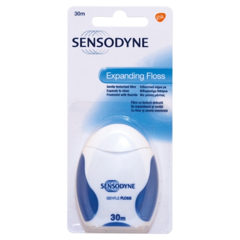 Sensodyne Expandující zubní nit 30 m