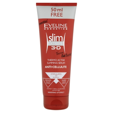 Eveline Cosmetics Slim Extreme 3D Termoaktivní zeštíhlující sérum 250ml