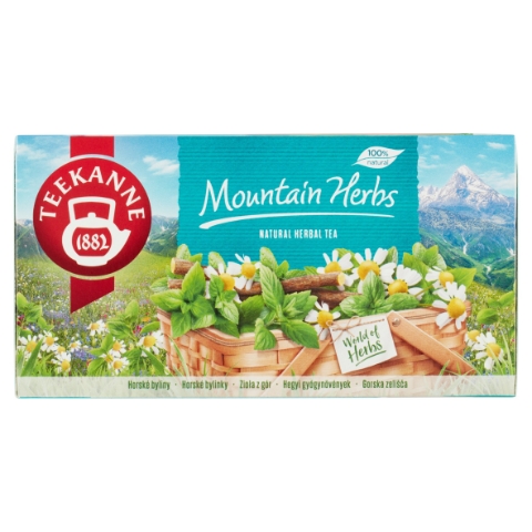 Teekanne World of Herbs Horské byliny bylinný čaj 20 x 1,8g (36g)