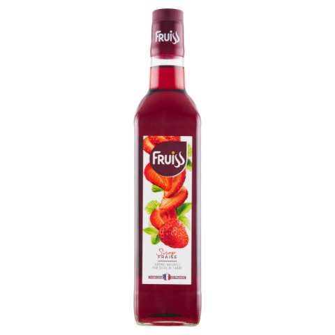 Fruiss Sirup s přídavkem jahodové šťávy 70cl