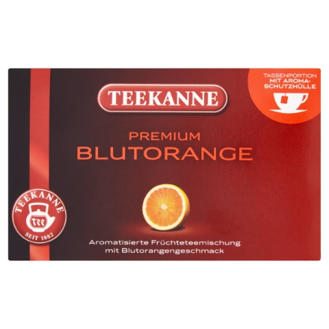 TEEKANNE Red Orange, ovocno-bylinný čaj aromatizovaný, 20 sáčků, 60g