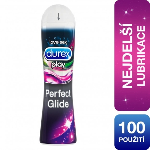 Durex Play Perfect Glide 50 ml, silikonový lubrikant