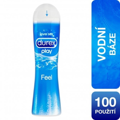 Durex Play Feel 50 ml, lubrikant na vodní bázi