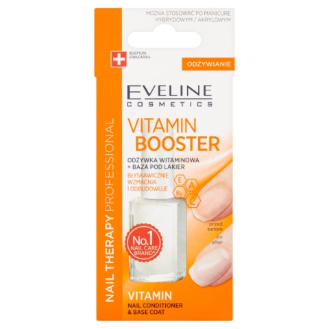 Eveline Cosmetics Nail Therapy Professional Vitamin Booster 6v1 12ml