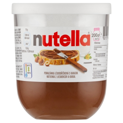 Nutella Pomazánka lískooříšková s kakaem 200g