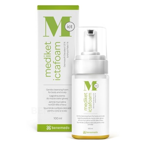 MEDIKET ICTAFOAM mycí pěna 100ml