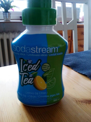 Sodastream Příchuť 500ml Ledový čaj citron SODA Ice tea kiwi a jahoda 500 ml