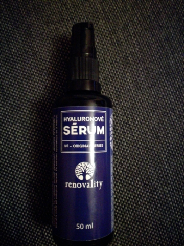 Renovality Hyaluronové sérum s dávkovačem 50 ml