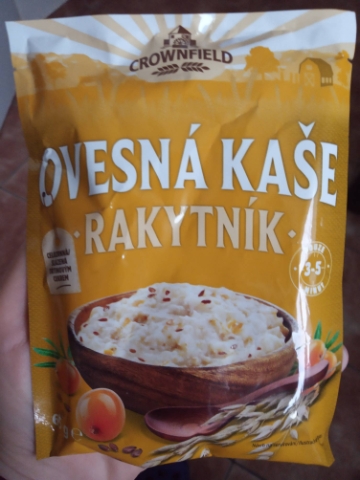 CROWNFIELD ovesná kaš rakytník 65g