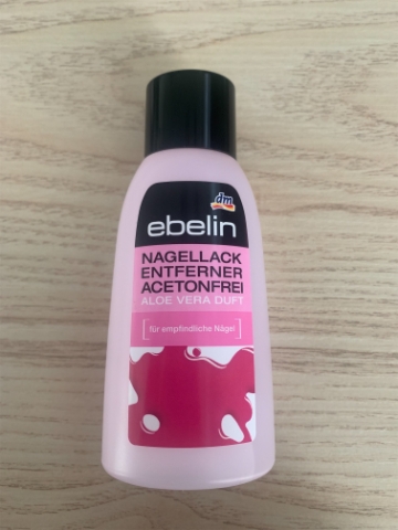 Ebelin odlakovač bez acetonu 125 ml