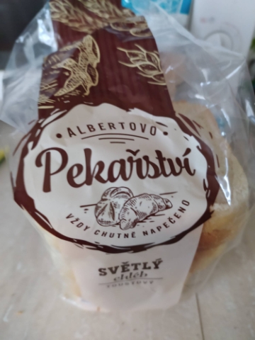Světlý chléb toustový - Albertovo pekařství - 500 g