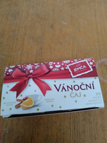 JEMČA Vánoční čaj 20 x 2 g