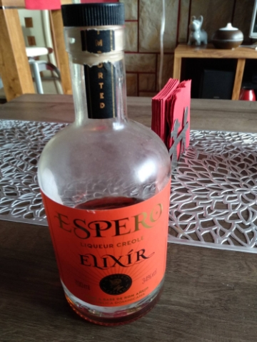 Ron Espero Liquer Creole Elixír 70 cl 34%
