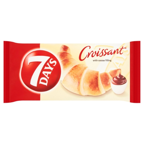 7 Days Croissant s kakaovou náplní 60g