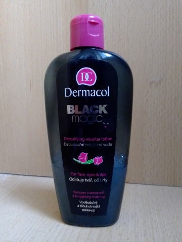 Dermacol Black magic Detoxikační micelární voda 200ml 