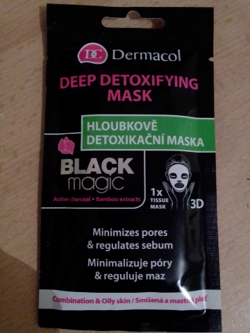 Dermacol Black Magic detoxikační maska 15 ml