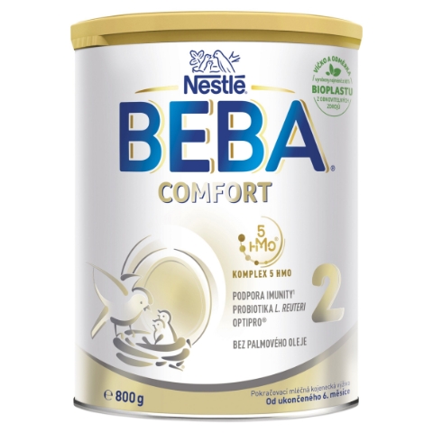 BEBA COMFORT 2, 5 HMO, pokračovací kojenecké mléko, 800g