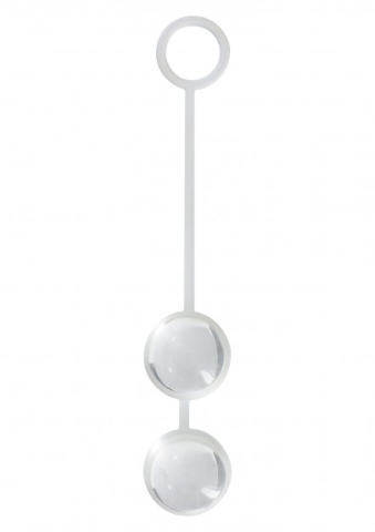 ToyJoy Duo Love Balls Glass, skleněné Kegelovy kuličky