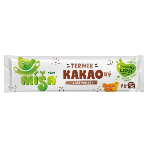 Míša Termix kakaový v bílé polevě 45ml