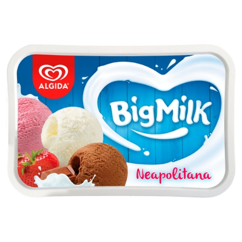 Big Milk Trio Neapolitana zmrzlina 1l