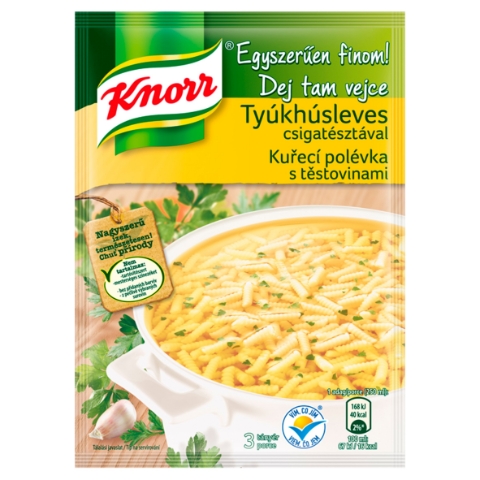 Knorr Dej Tam Vejce Kuřecí polévka s těstovinami 40g