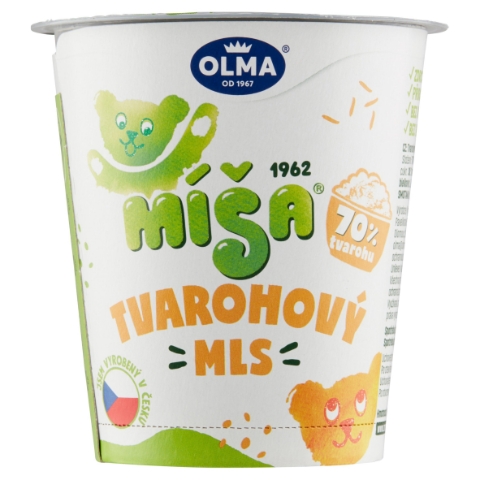 Olma Míša Tvarohový mls 130g