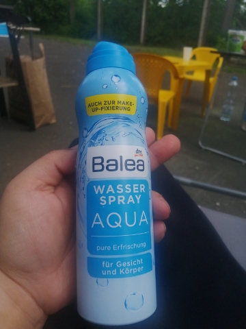Balea osvěžující voda na tělo a obličej Aqua, 150 ml