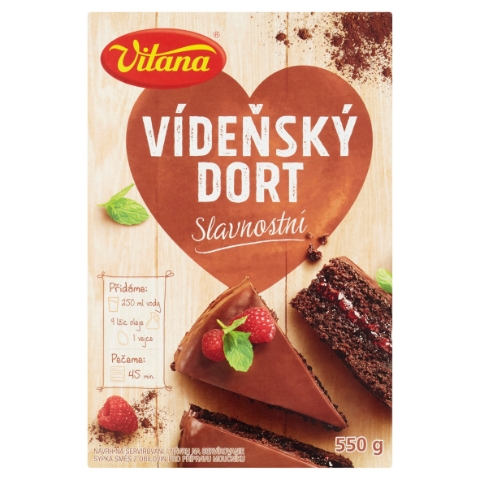 Vitana Vídeňský dort 550g