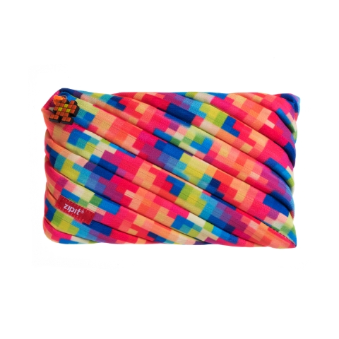 Zipit Pixel velký penál / pouzdro Yellow