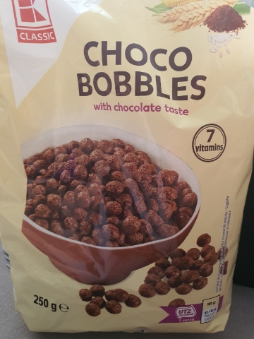Choco bobbles cereálie, K-classic, 250 g