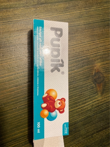 HBF Dětský emulgel proti nadýmání Pupík 100ml 