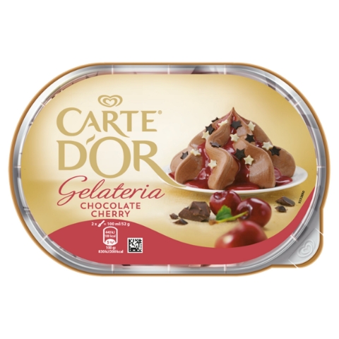 Carte d'Or Gelateria Chocolate Cherry čokoládová zmrzlina 900ml